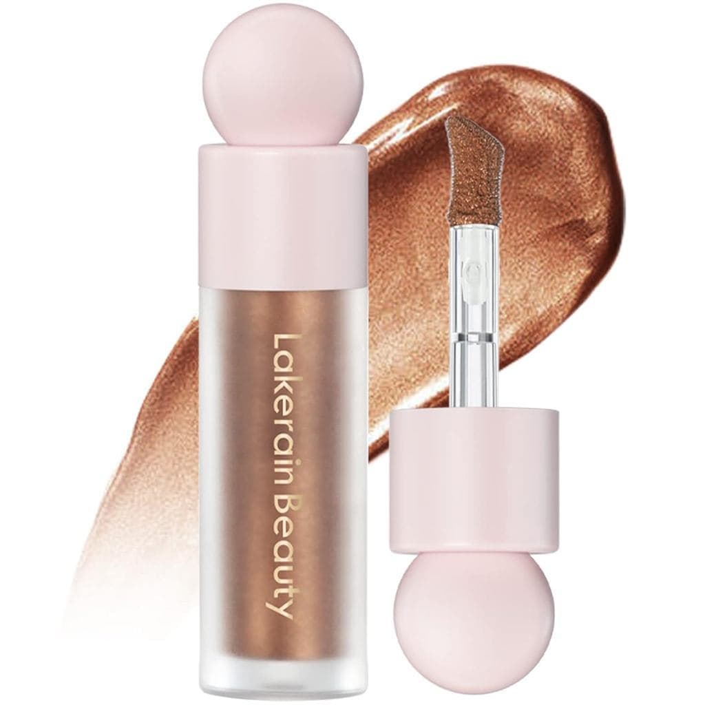 Iluminador Líquido Elinde, Iluminador Facial Líquido, Bastão de Maquiagem Bronzeador, Efeito de Maquiagem Brilhante, L
