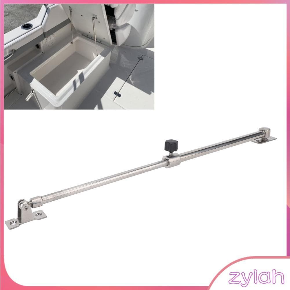 zylah.br Jiawu Ajustador de escotilha de aço inoxidável, haste de suporte para tampa de barco, 248 a 432 mm, porta