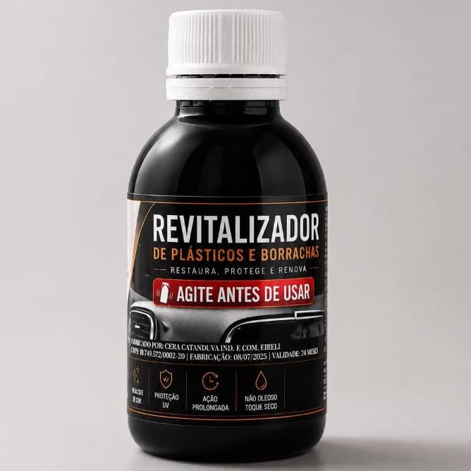 Revitalizador De Plásticos Borrachas 100ml