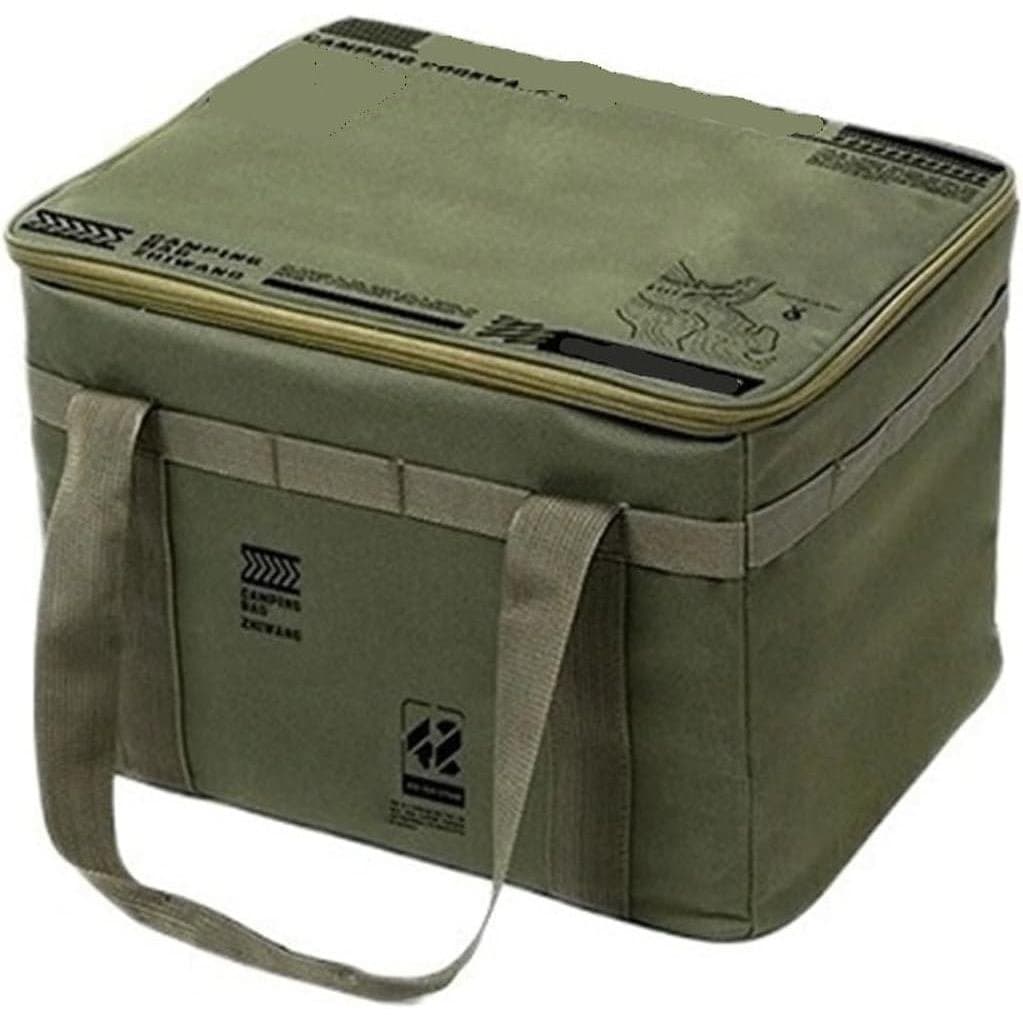 Bolsa Tática de Cozinha para Acampamento 42L, Impermeável, Dobrável, Organizador de Equipamentos de Piquenique com Alças