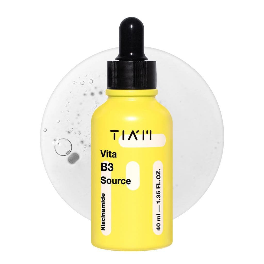TIA'M Vita B3 Source, 1,35 fl oz, Sérum Iluminador com 10% de Niacinamida, contém 2% de Arbutina, para uma tez radiante