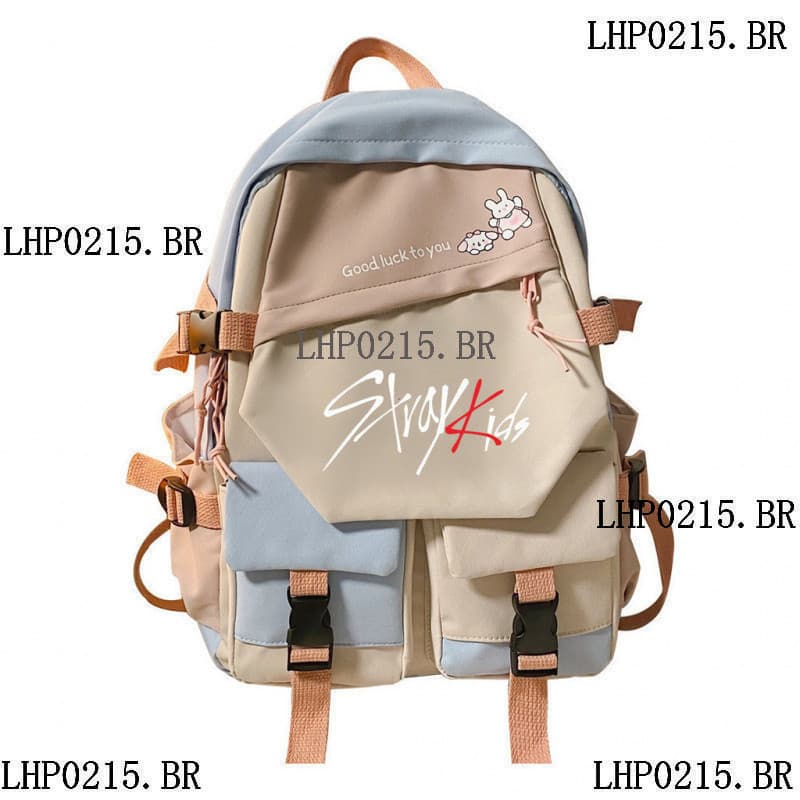 Mochila Stray Kids Feminina Mochila Escolar Doce Estudante