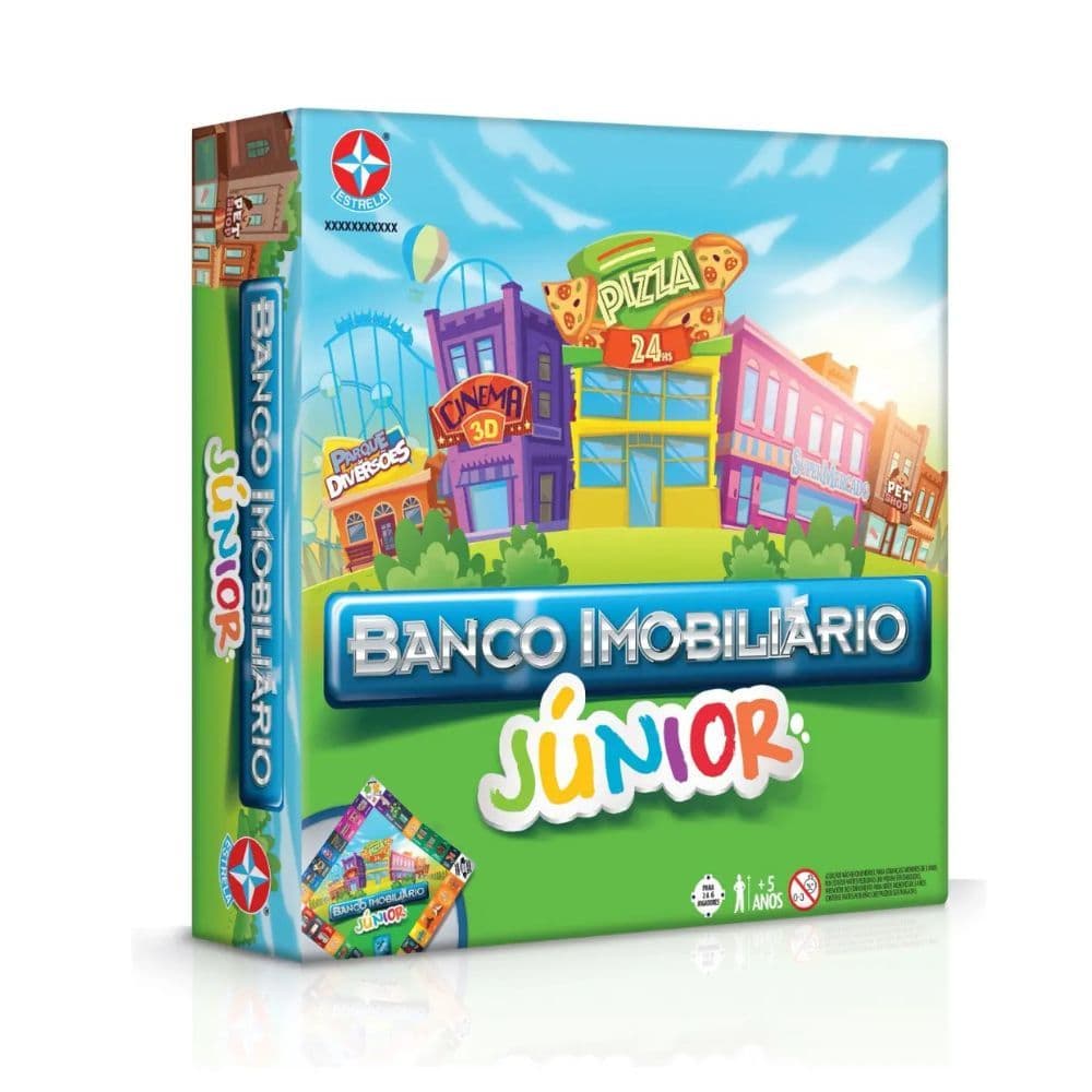 Jogo Banco Imobiliário Júnior Estrela