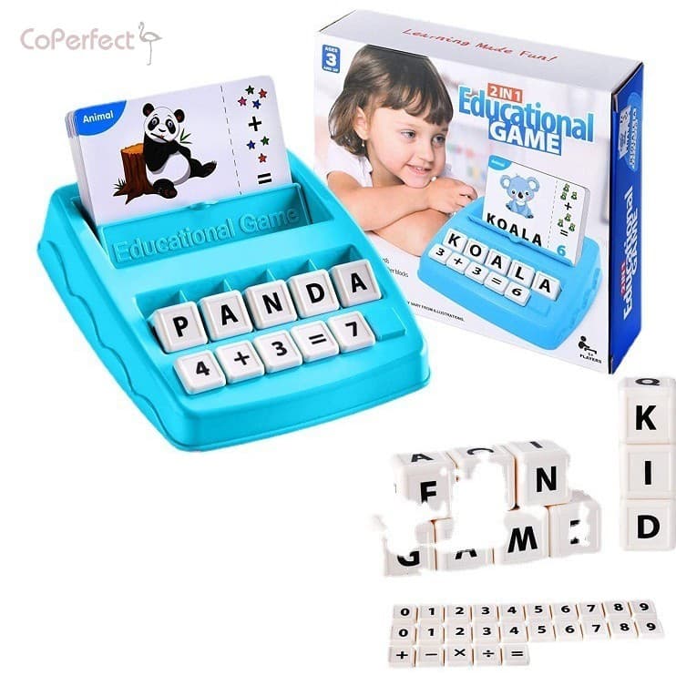 Jogo De Tabuleiro De Ortografia Do Alfabeto Inglês-Brinquedo De Educação Infantil Para Aprimoramento De Memória