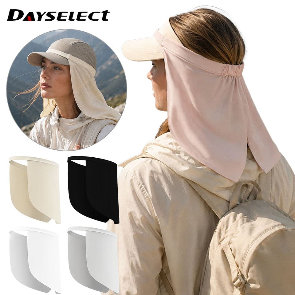 DAYSELECT Sport Sunproof Chapéu Cortina Montanhismo Ao Ar Livre Caminhadas Ciclismo Lenço Respirável