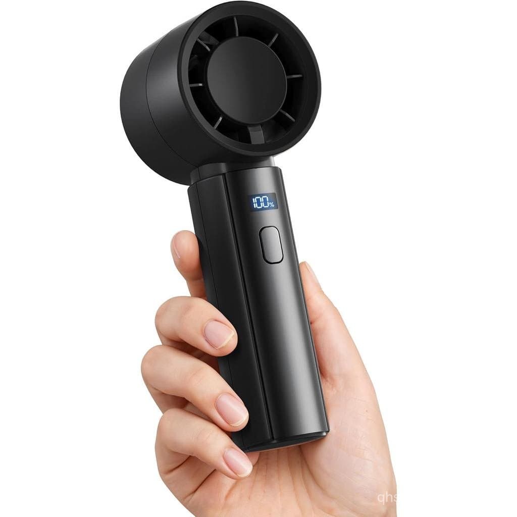 Ventilador Portátil de Alta Velocidade Gaiatop, Resfriamento Pessoal Turbo Preciso de 1-100%, Bateria Recarregável USB d