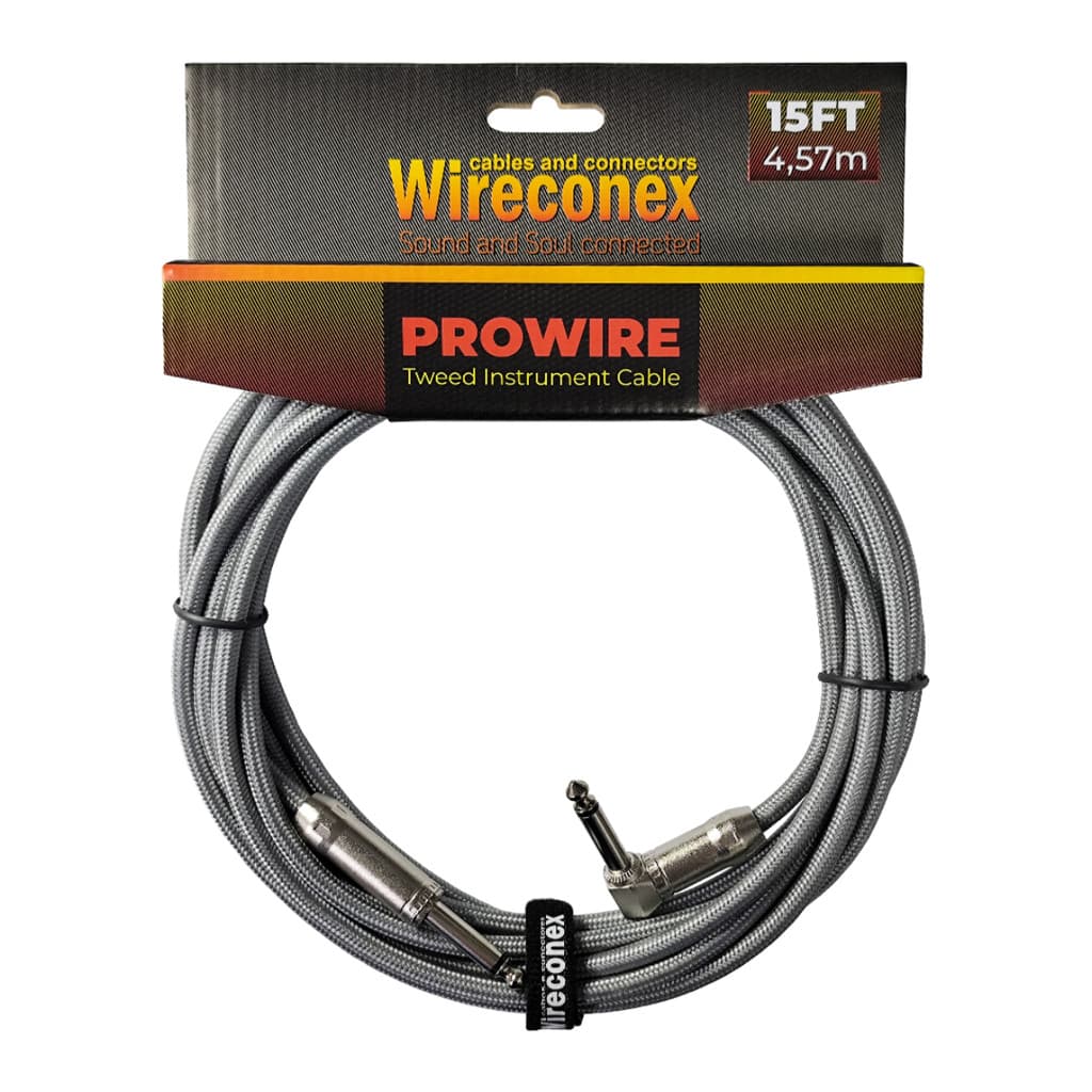 Cabo P10 Prowire Em L Tweed Prata 6,10m Wireconex