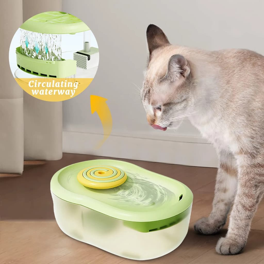 Bebedouro Pet Elétrico Fonte de água para Gatos e Cachorros 2.2L P.HQ