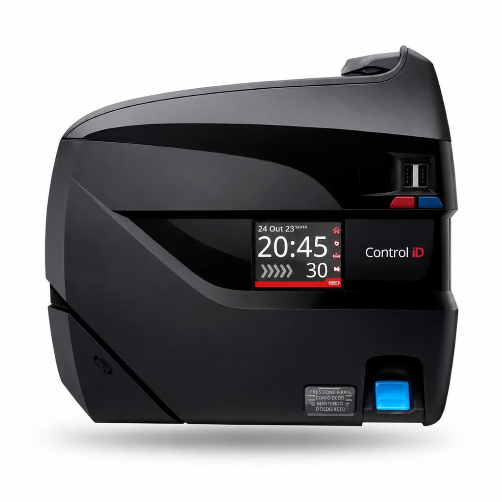 Relógio de Ponto Biométrico Control iD iDClass Tela 2,4" USB para até 15.000 Usuários