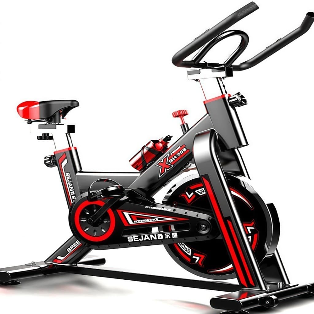 Spinning Profissional 13kg Inércia 150kg c/ Display Digital | Banco Ajustável | Bicicleta Fit