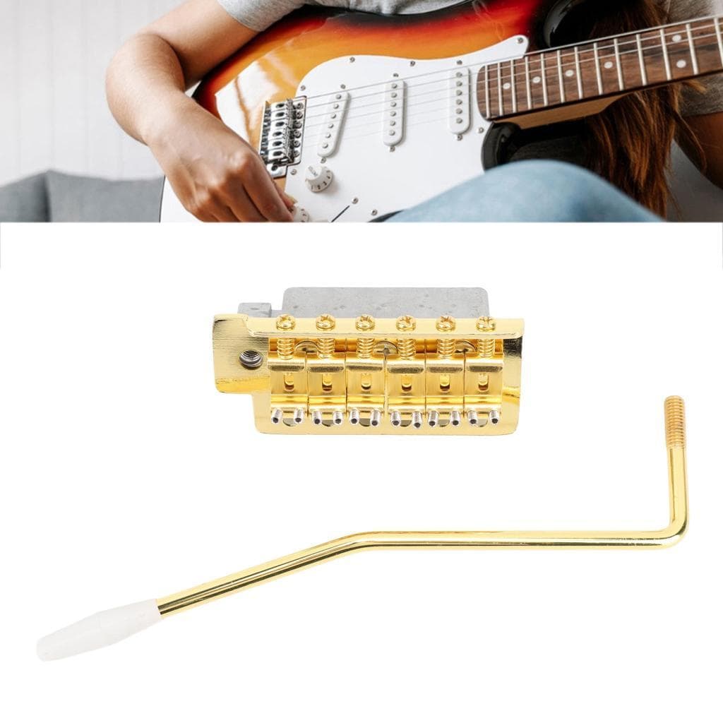 audiência-BR 52.5mm Ponte Tremolo com Barra de Liga de Zinco Substituição de Guitarra Elétrica Vintage para Guitarras