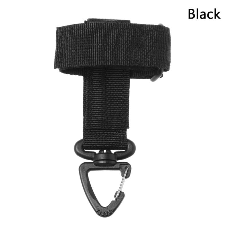 Gancho Suporte para Luvas com Mosquetão Clip de Mochila