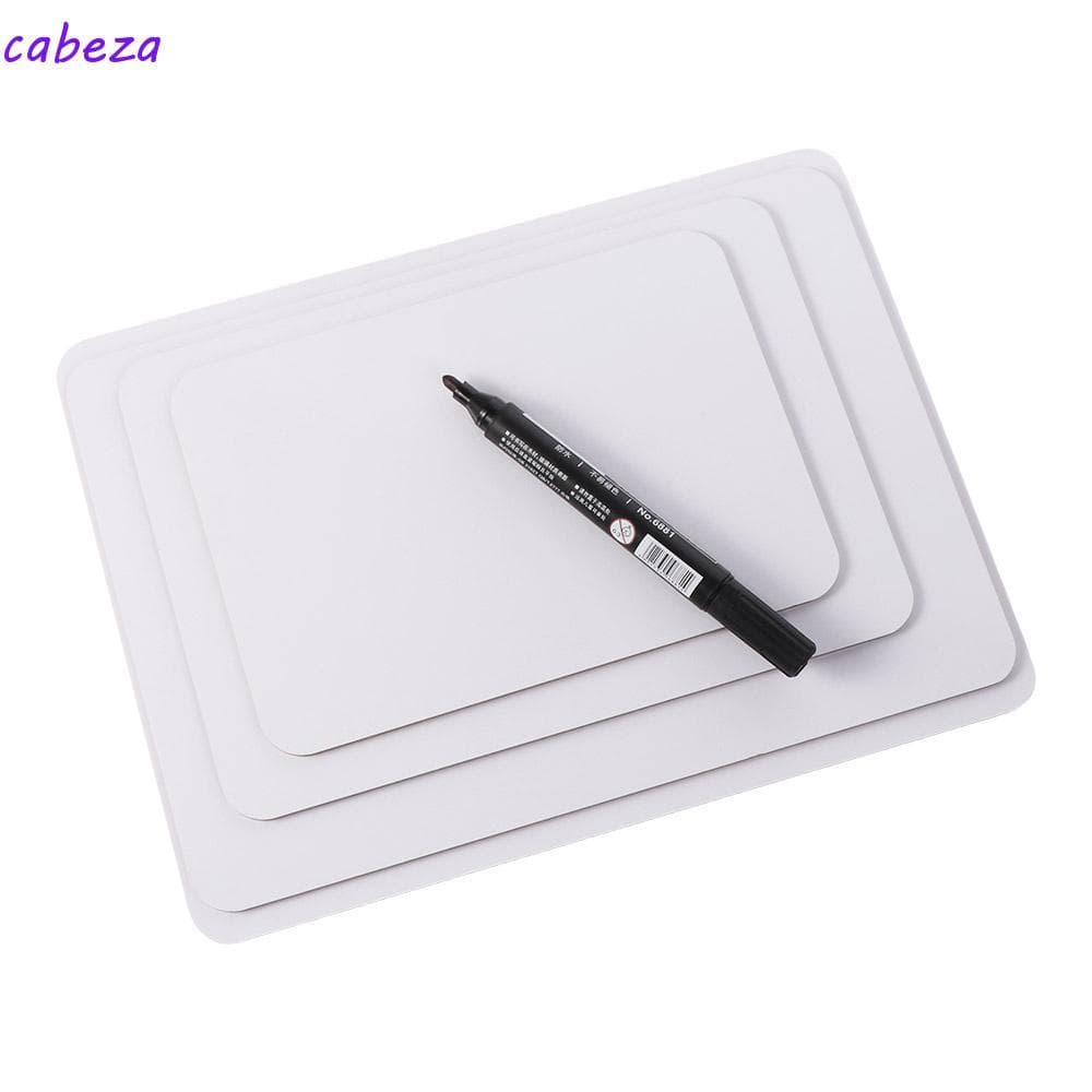 CABEZA Pintura Quadro De Escrita , Desenho Graffiti Doodle Crianças Brinquedo Dupla Face Mini Branco