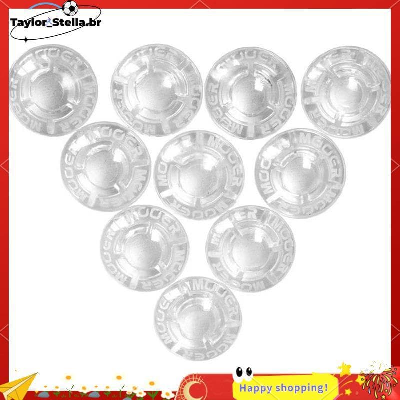 Protetor De Pedal De Guitarra 10 Pçs Salas Footswitch Toppers Efeitos Elétrica Acessórios Pedais Doces Pára-Choques