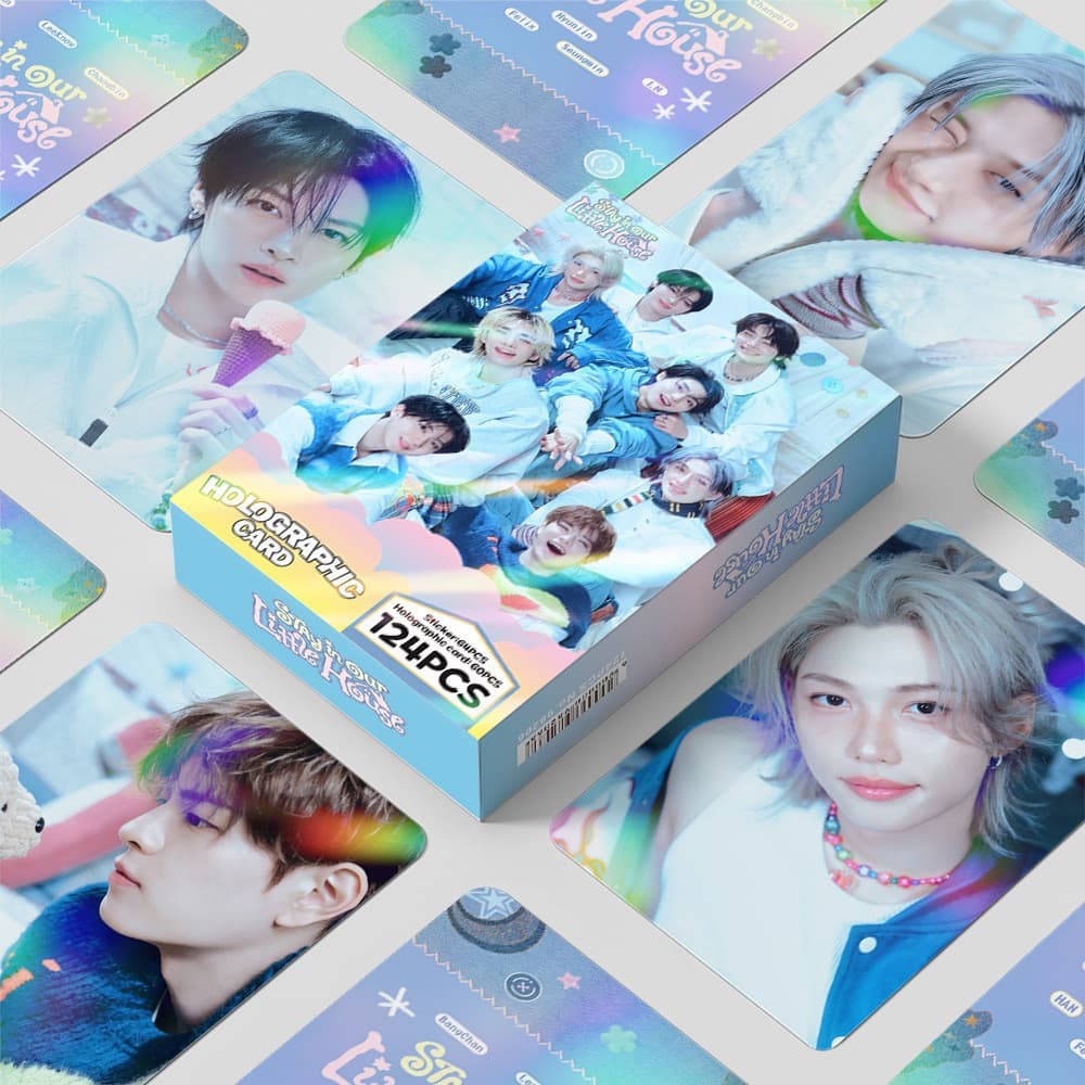 Kpop 124 Pçs/Set Idol Stray Kids DO IT Álbum Fique Em Nossa Casa Lomo Cards Meninos Photocards