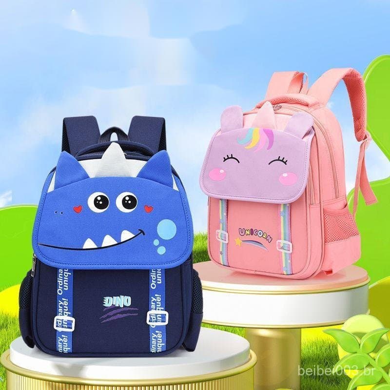 Mochila infantil bonitinho jardim dinossauro unicórnio 3528