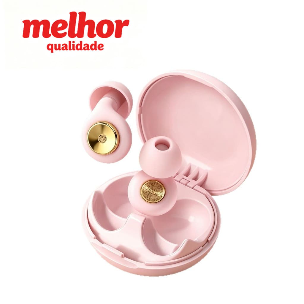 Tampões de ouvido com cancelamento de ruído de Silicone líquido para dormir lateral Tampões de ouvido não indutivos com