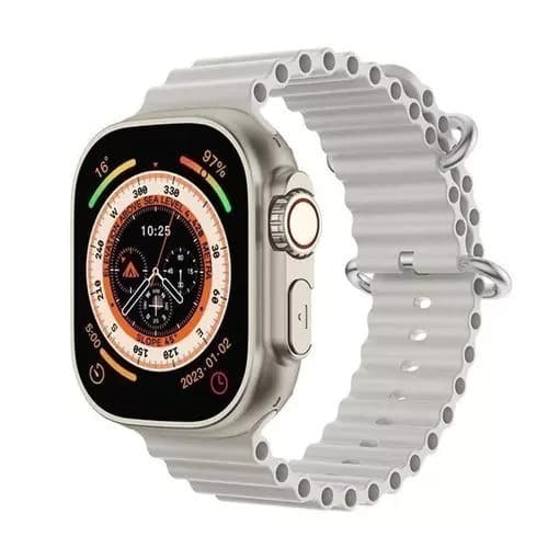 Smartwatch Ultra AI 3 Tela AMOLED 2,06" GPS Wi-Fi Bluetooth 2GB 16GB com 4 Pulseiras