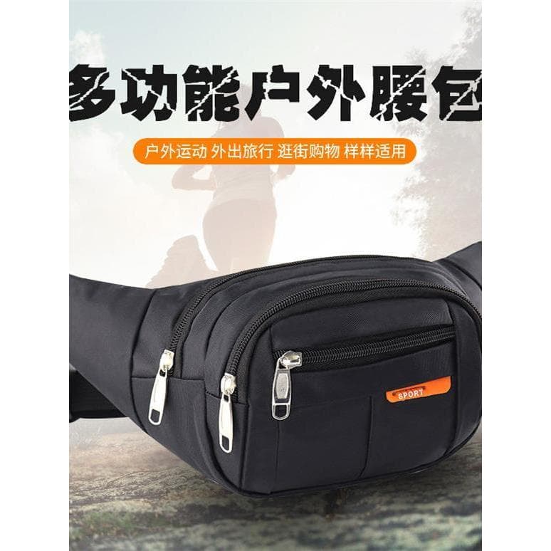 Novo estilo caixa registradora bolsa de cintura de negócios homens mulheres ao ar livre multifuncional esportes bolsa de