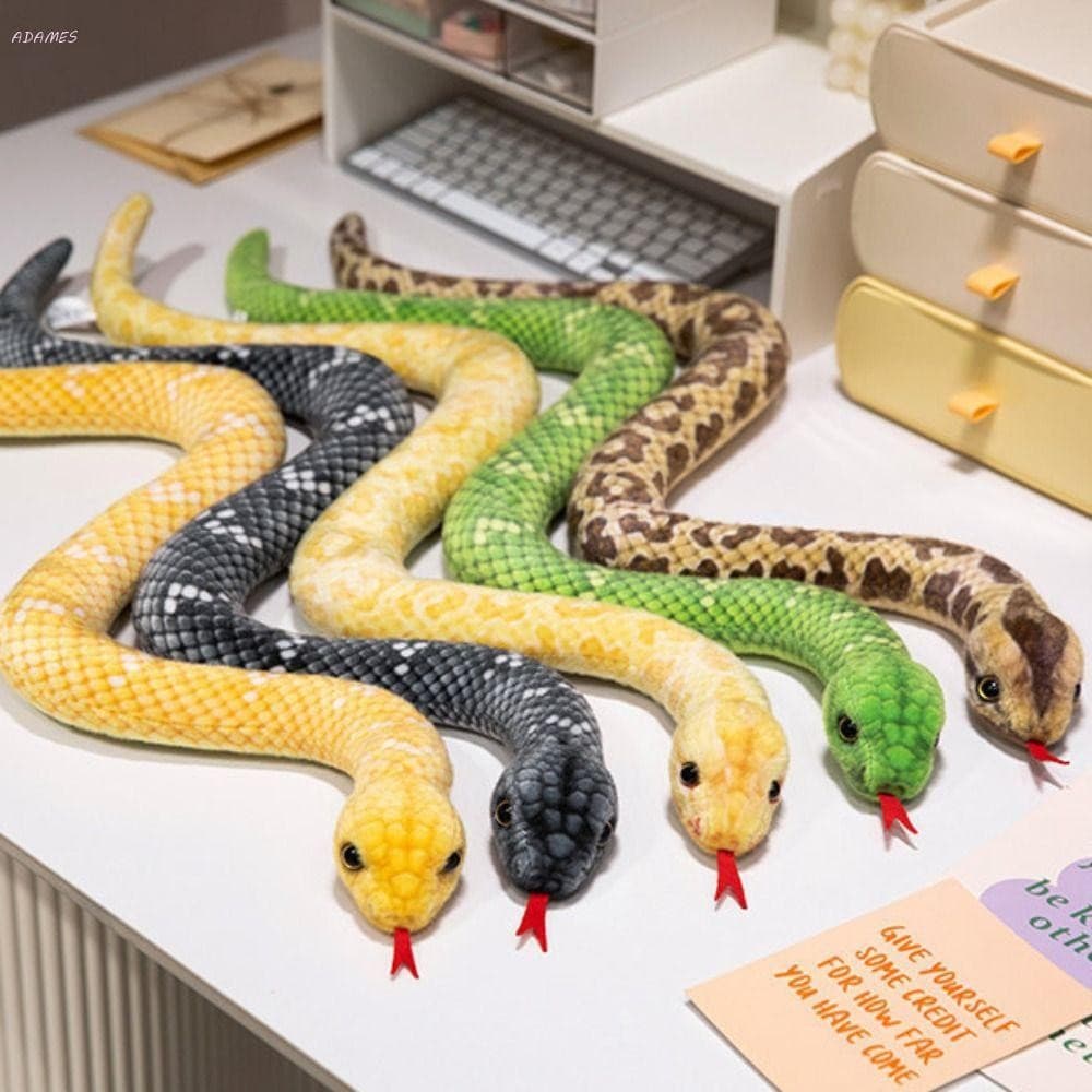 Brinquedo De Pelúcia De Cobra Simulada ADAMES , Do Ano Da , Boa Colorida