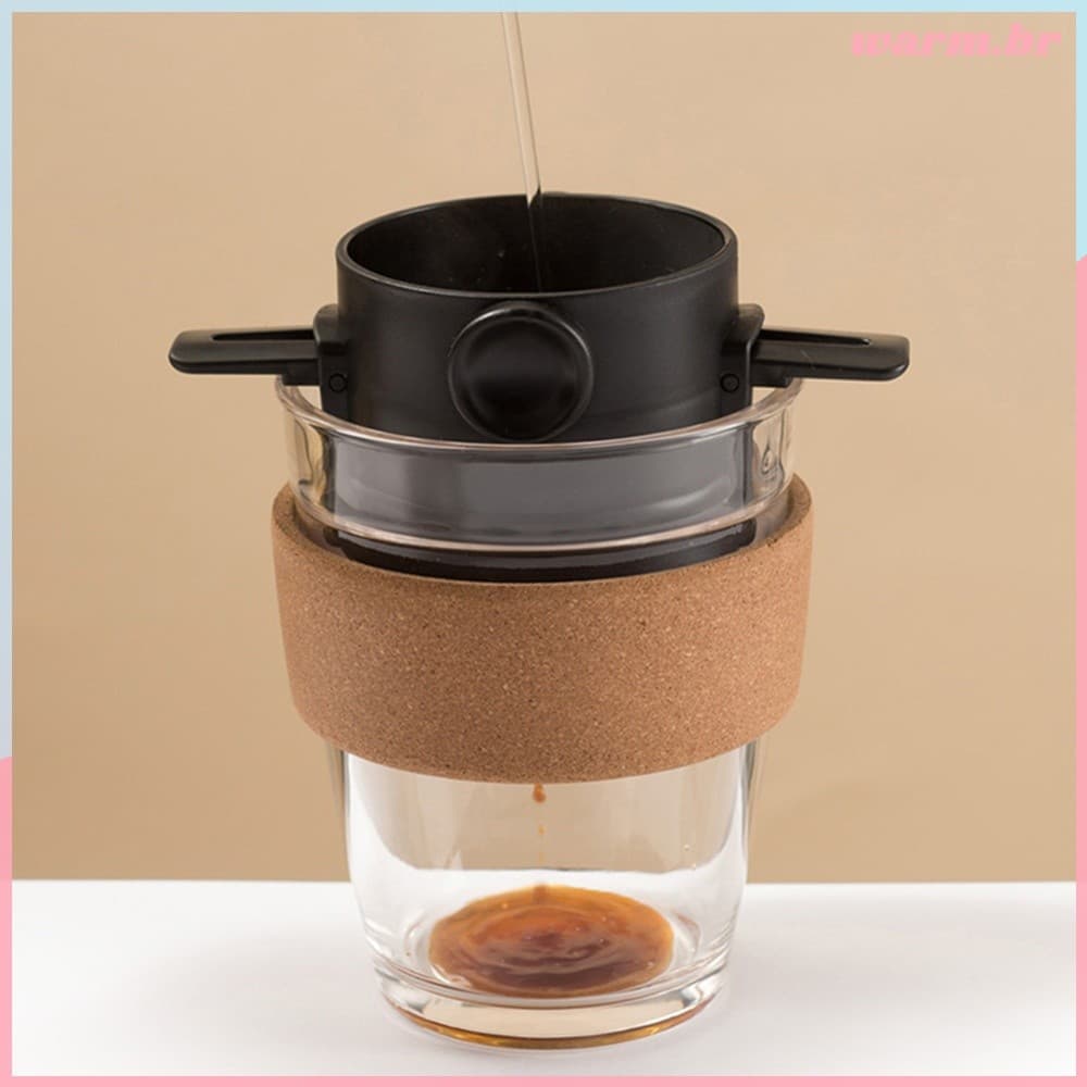 Cafeteira Portátil Premium De Aço Inoxidável Para Camping E Viagens [waroom.br]