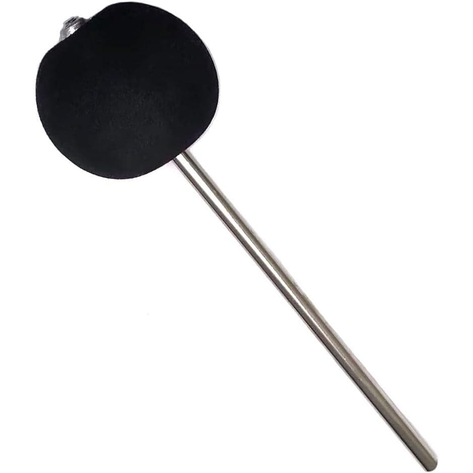 Batedor de Bumbo, Batedor de Pedal de Bateria Compatível com Cajon e Bateria Jazz, Cabeça de Borracha de Espuma Macia, M