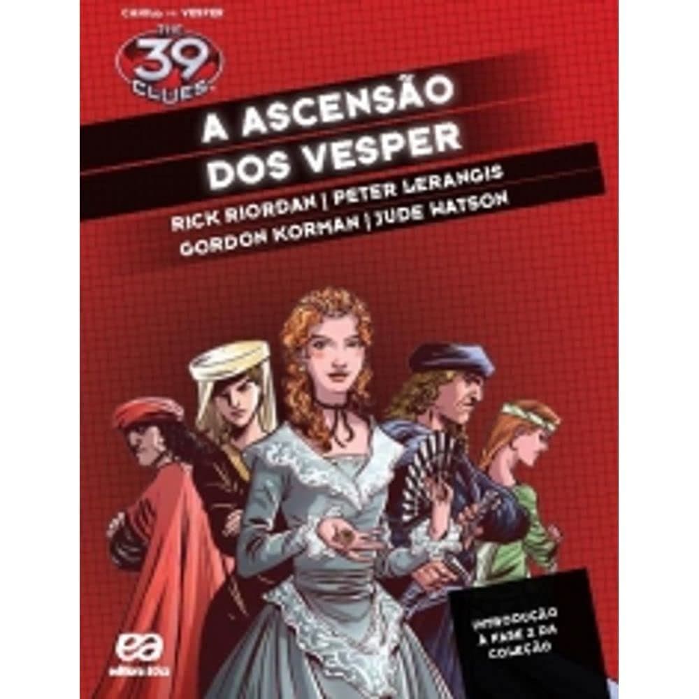 A ASCENSÃO DOS VESPER autor rick riordan e outros