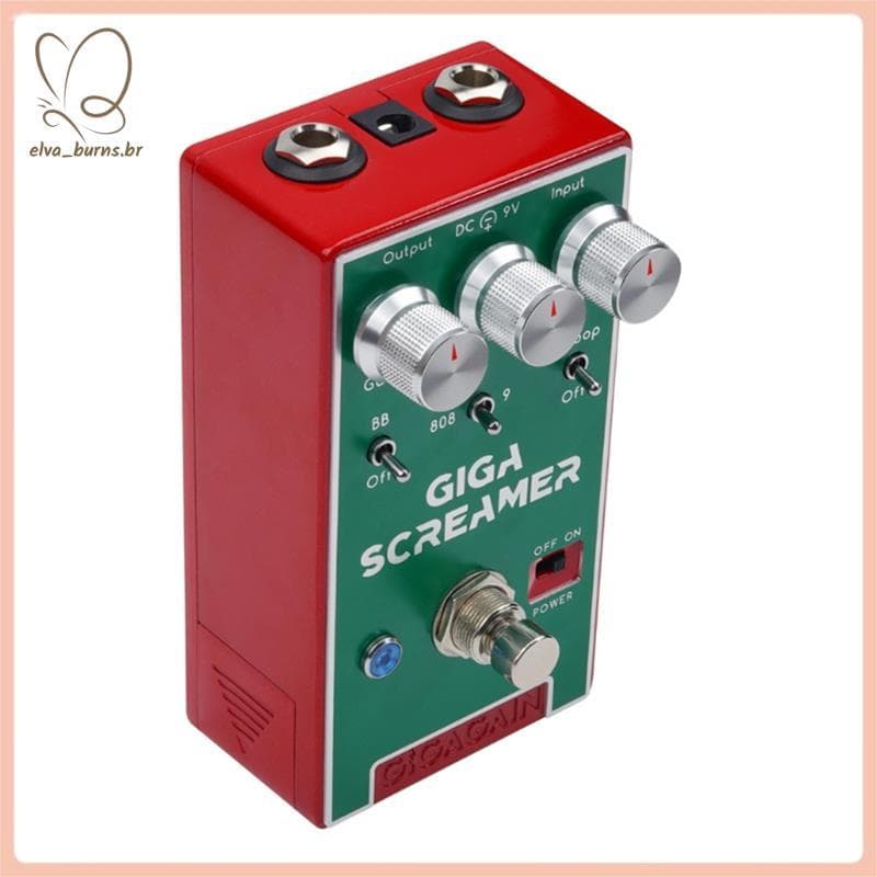 [elva_burns.br] Pedal Overdrive Scteamer A078GIGAIN Amp Efeitos De Guitarra De Alta Qualidade