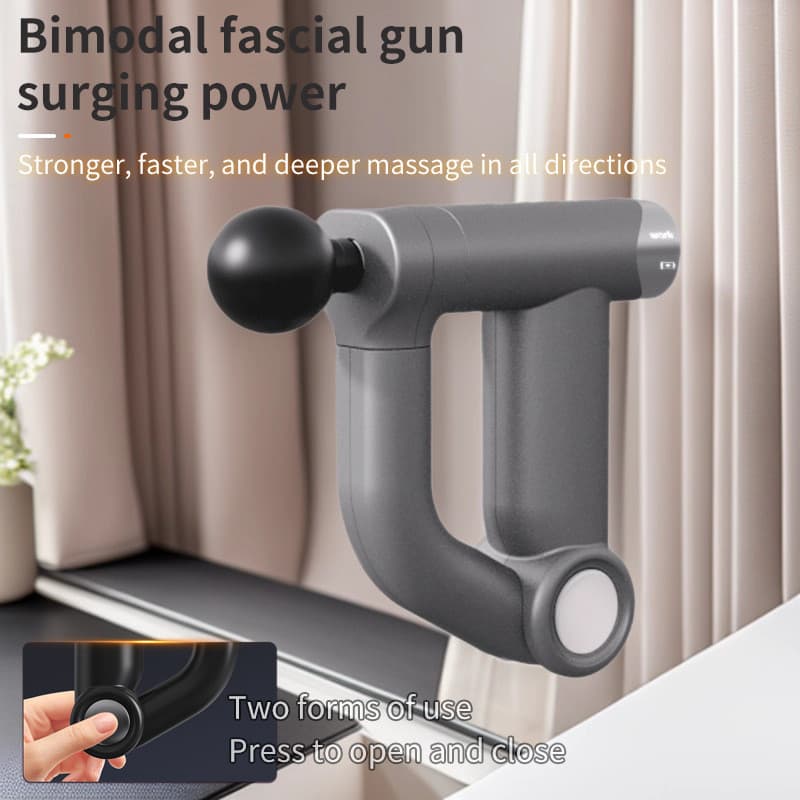 Rússia venda quente Multi-cabeça alça longa fáscia arma Fitness massagem muscular relaxar massageador muscular