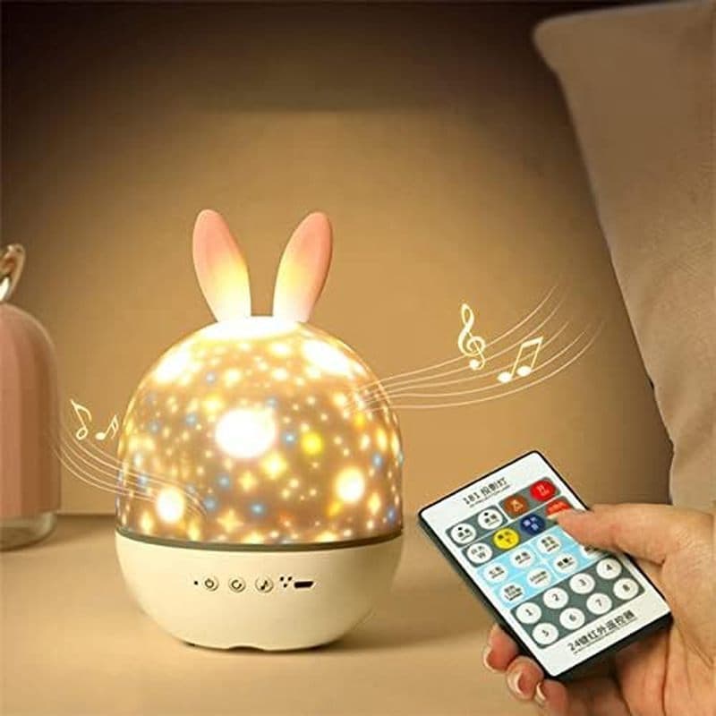 Lâmpada Noturna De Projeção De Sonhos Para Quarto De Crianças , Luzes Noturnas De Projetor Com Controle Remoto De Lua De