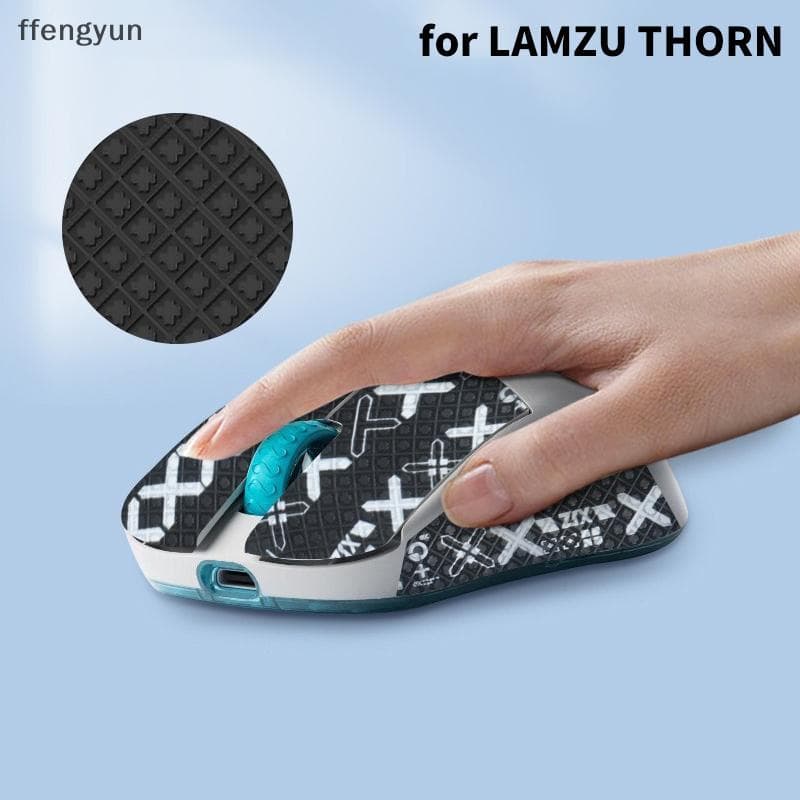 FFE Antiderrapante Su Suor Mouse Grip Tape Skate Stier Para LAMZU THORN 4K Gaming Desktop Gamer Acessórios Anti-Deslizam