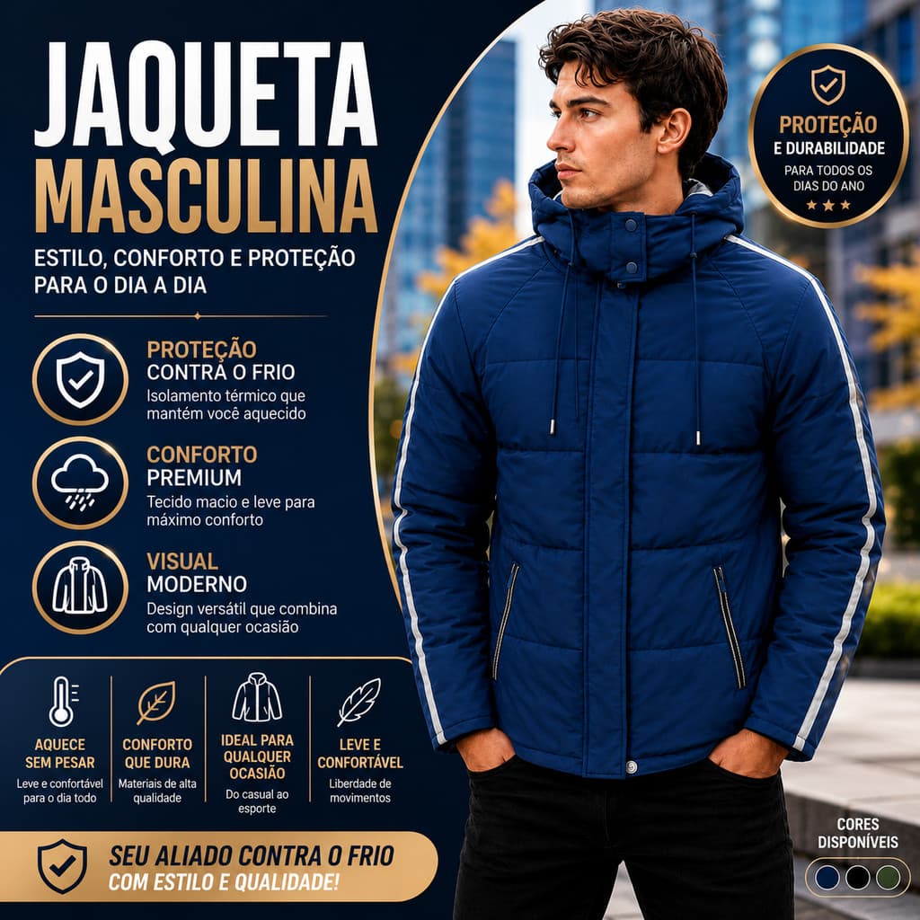 Jaqueta Bobojaco Casaco Térmico Motoqueiro Masculina Impermeável Com Capuz Forrada Peluciada Inverno Neve Blusa Frio