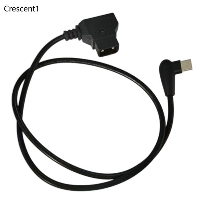 Carregamento Eficiente Crescent1 DTAP Para Tipo C Focado Após Linha Fio Fonte Alimentação