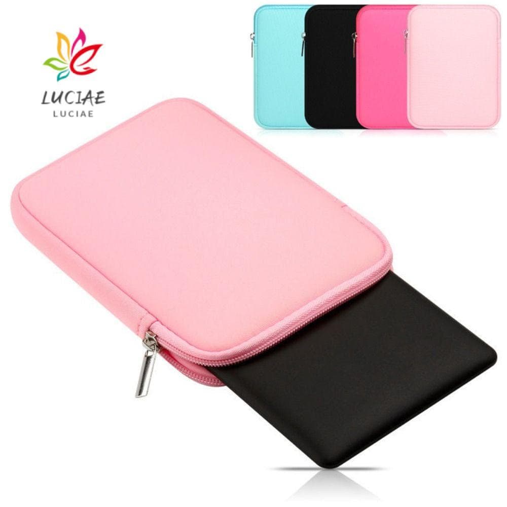 Capa Para Leitor Eletrônico LUCIAE , Bolsa Colorida De Armazenamento Tablet De 6 6.8 7 10 11 Polegadas , Kindle Paperwhi