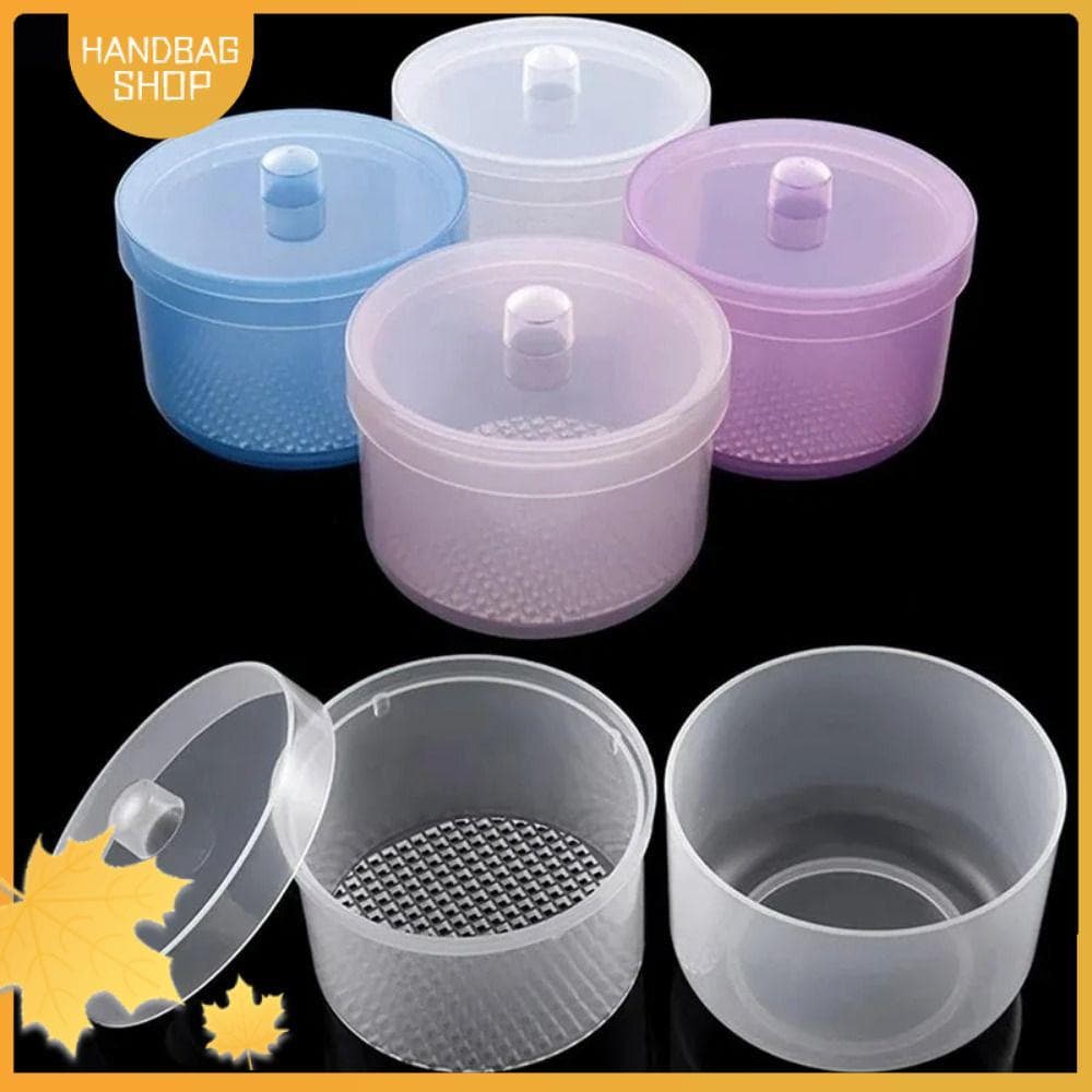 Bolsa Esterilizador De Brocas Para Arte Em Unhas , Com Tampa , Caixa De Desinfecção De Plástico , Armazenamento De Manic