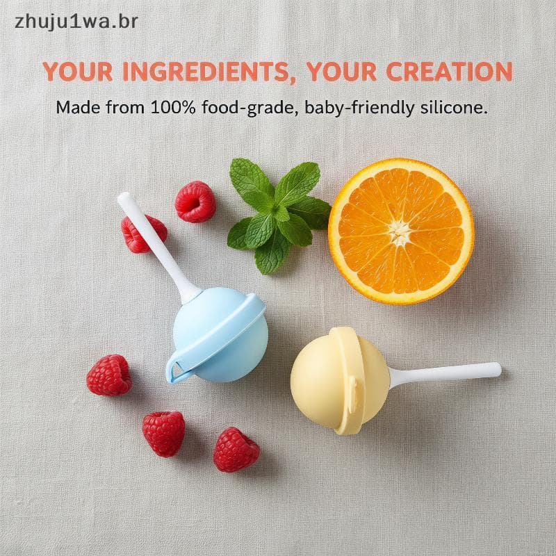 4 Pçs Molde De Picolé De Silicone Reutilizável Não-Sti Qualidade Alimentar Para Casa Verão DIY Sorvete Fazendo