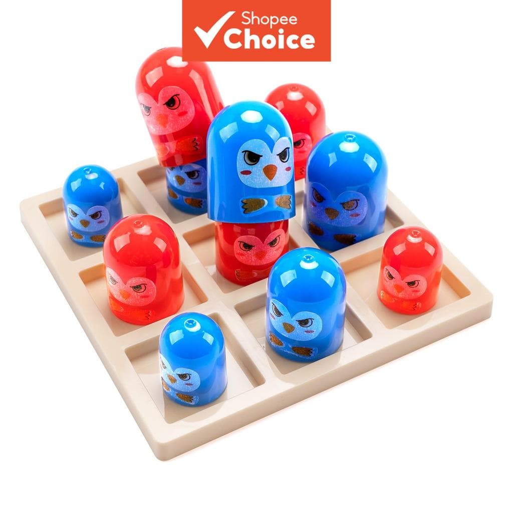 Jogo de Tac Tac Toe para Crianças - Copa de Empilhamento, Jogo de Mesa, Brinquedo Interativo, Jogos de Tabuleiro