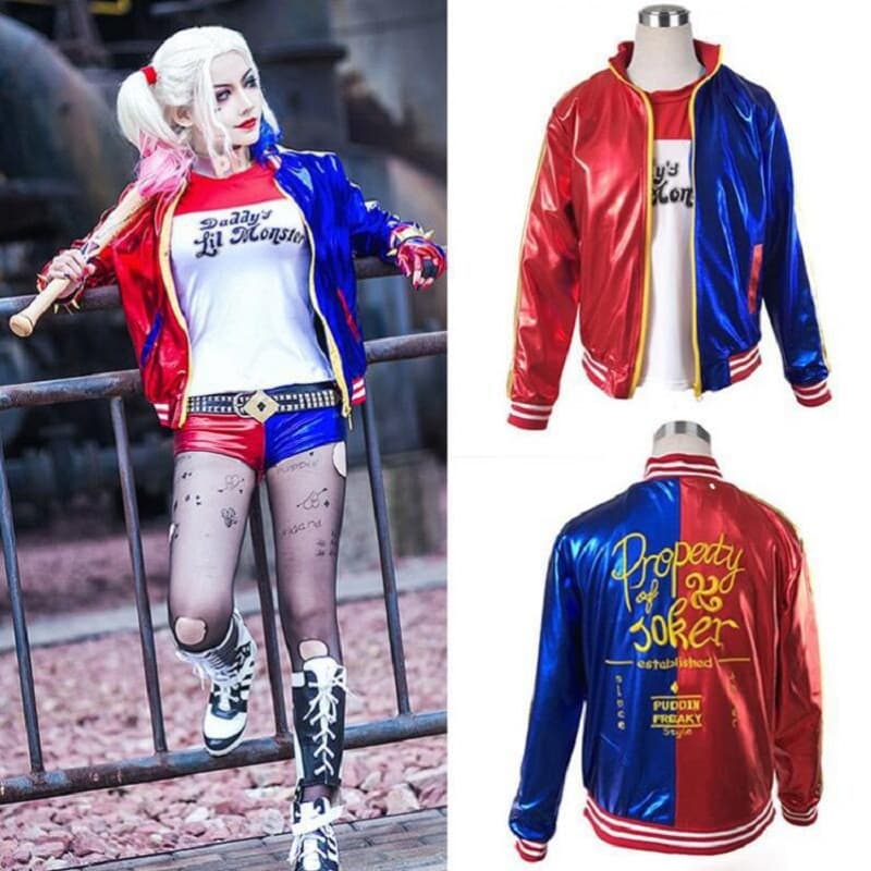 Esquadrão Suicida Harley Quinn Crianças Fantasia de Palhaço de Halloween