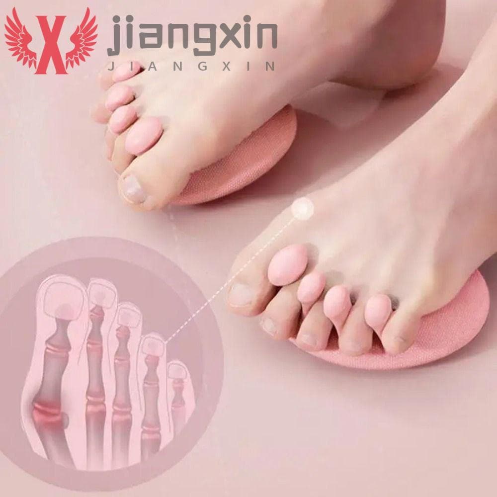 JIANGXIN 1 Par Separadores De Dedos Dos Pés , Treinador De Arco De Pé De Pernas Finas TPR , Exercitador De Valgo De Dedo