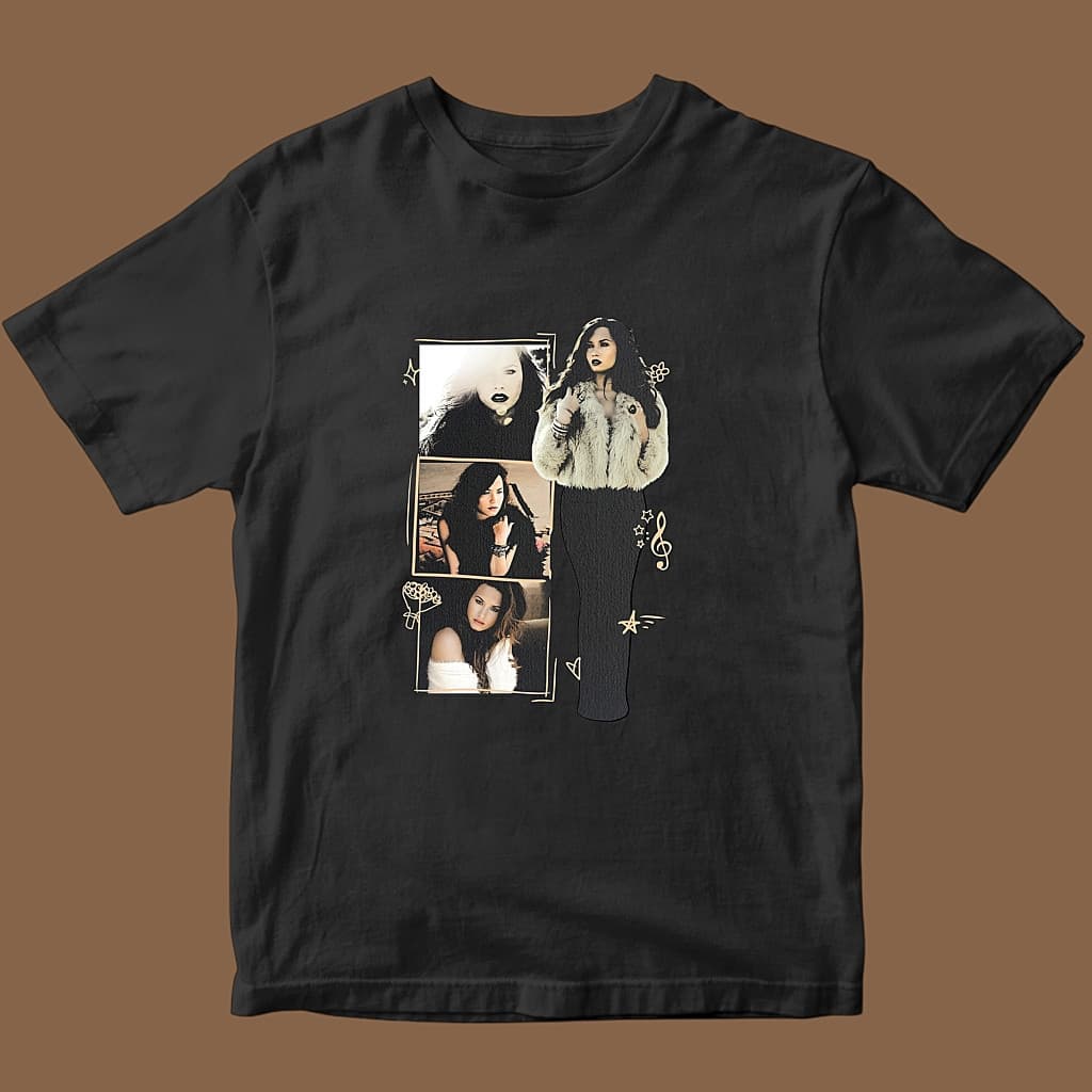 Camiseta Unbroken Era (Demi Lovato) BLUSA Camisa 100% Algodão