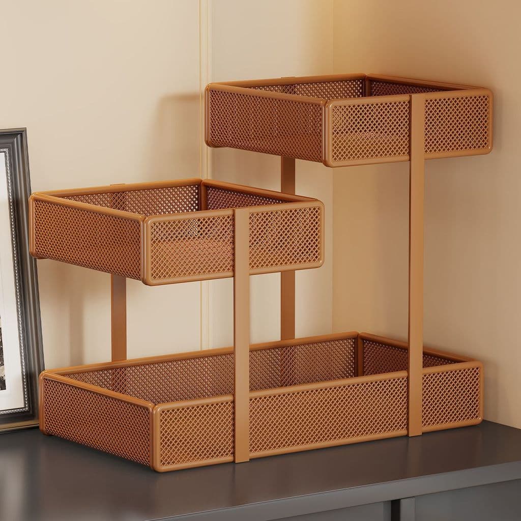 [Novo produto] organizador multicamadas, saco de chá, mesa de centro, copo de água, prateleira de mesa, mesa de jantar,
