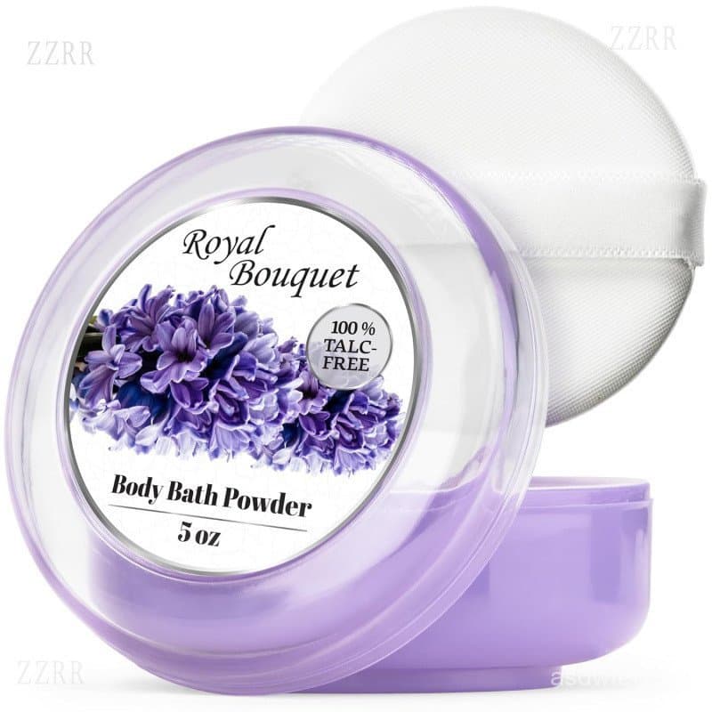 R-NEUBodyPowder, Pó para Polvilhar Sem Talco, RoyalBouquet (5oz) MP4P