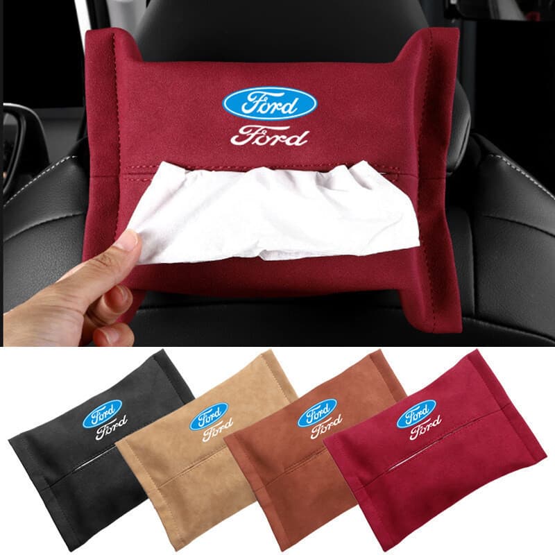Suporte de Papel Toalha para Encosto de Cabeça do Carro, Caixa de Lenços Suspensa, Porta-Lenços de Papel, Bolsa de Armaz