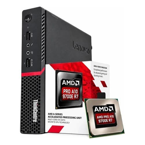 Mini Cpu Lenovo Thinkcentre Amd  Radeon R7 8gb Ram 128gb Ssd 127/220v