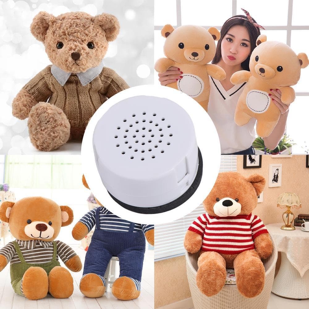 Brinquedo De Pelúcia Do Gravador De Voz , Dispositivo De Gravação De Mensagens Personalizado De 30 Segundos , Mini Módul
