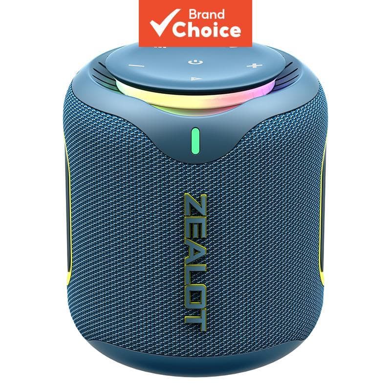 ZEALOT M1 Caixa de Som Bluetooth 30W 6000mAh IPX6 À Prova d'Água Portátil Áudio RGB Iluminação TWS Estéreo Grave