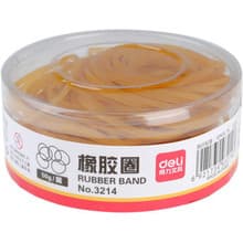 Deli 3214 elástico de borracha, não é fácil de quebrar, faixa de borracha Natural forte e durável 50g por caixa