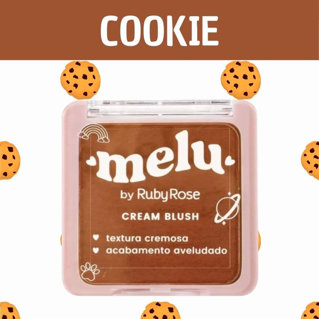 Cream Blush Cookie Melu HB6119-3 Blush Cremoso