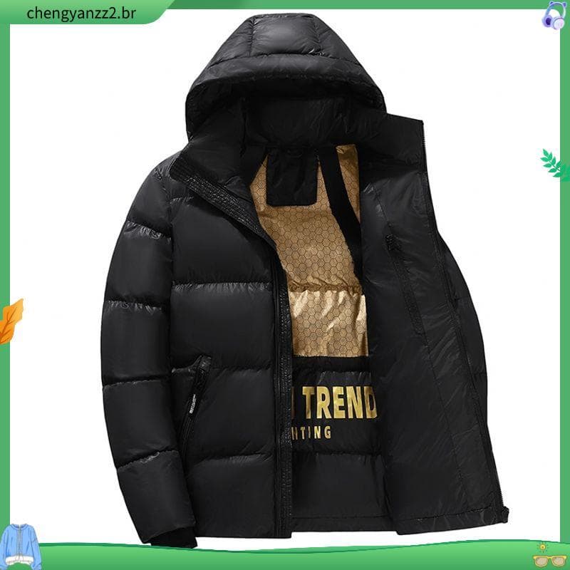 Jaqueta acolchoada de inverno grossa acolchoada jaqueta masculina novo estilo na moda jaqueta Casual juventude jaqueta n