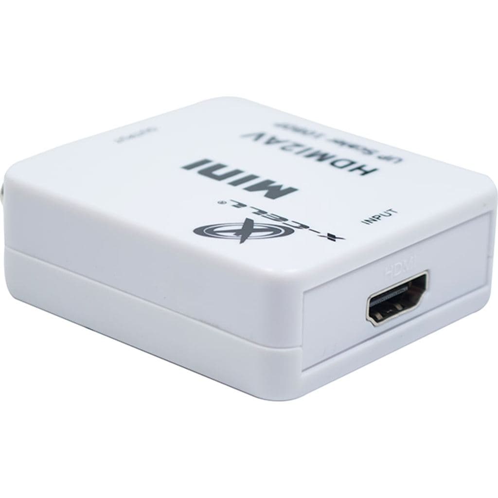 Conversor HDMI para RCA 15cm MC01 Xcell adaptador video antiga
